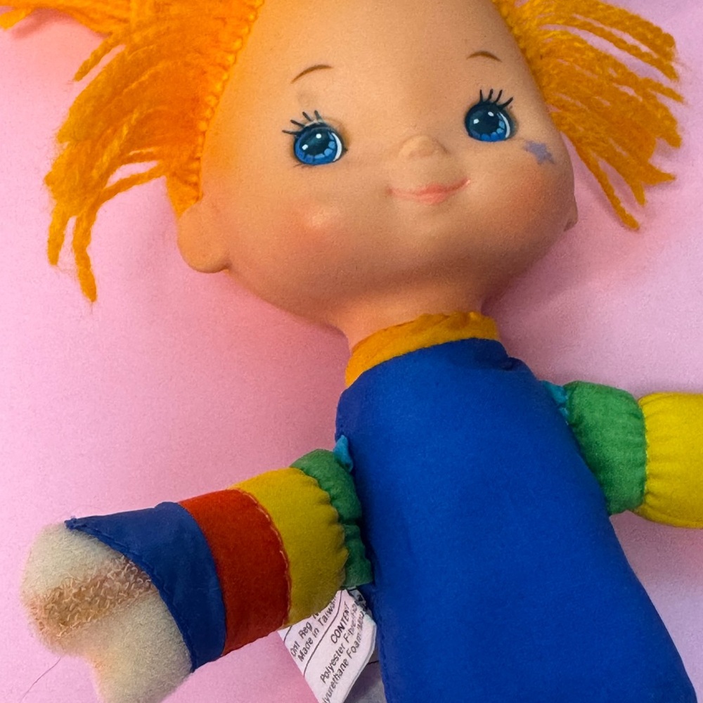 Vintage Rainbow Brite Stuffed Girl Doll 10” Plush - Hallmark Cards Inc. - 1983 - Picture 9 of 11